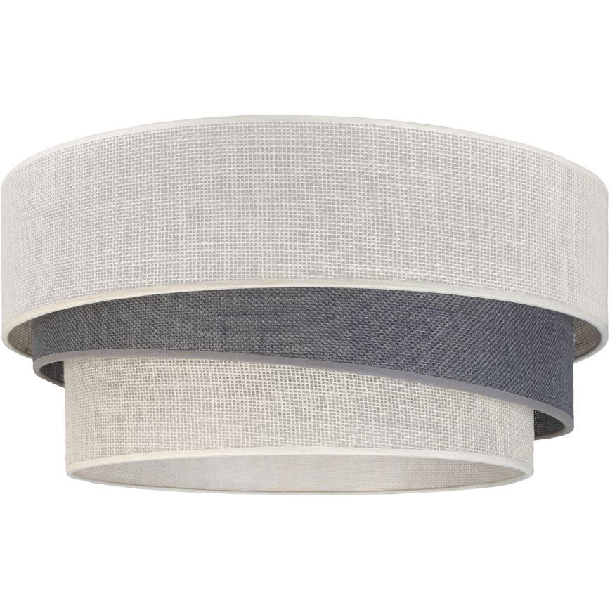 Brilagi - Φωτιστικό οροφής TRIO 1xE27/60W/230V Ø 40 cm κρεμ/γκρι