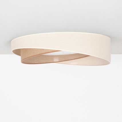 BRILAGI - LED Φωτιστικό οροφής VELVET TWIST LED/24W/230V 4000K Ø 55 cm κρεμ/μπεζ