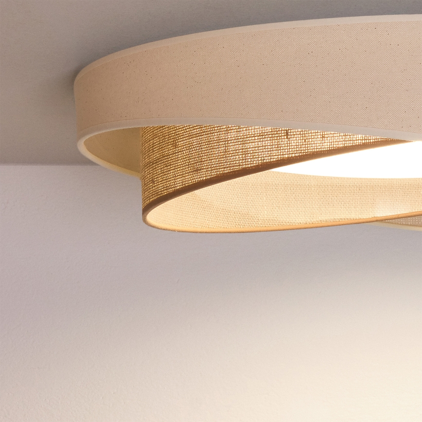 BRILAGI - LED Φωτιστικό οροφής VELVET TWIST LED/24W/230V 4000K Ø 55 cm κρεμ/μπεζ
