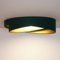 BRILAGI - Φωτιστικό οροφής VELVET TWIST LED/24W/230V 4000K Ø 55 cm πράσινο/χρυσό