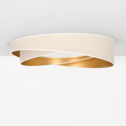 BRILAGI - Φωτιστικό οροφής LED VELVET TWIST LED/24W/230V 4000K Ø 55 cm λευκό/χρυσό