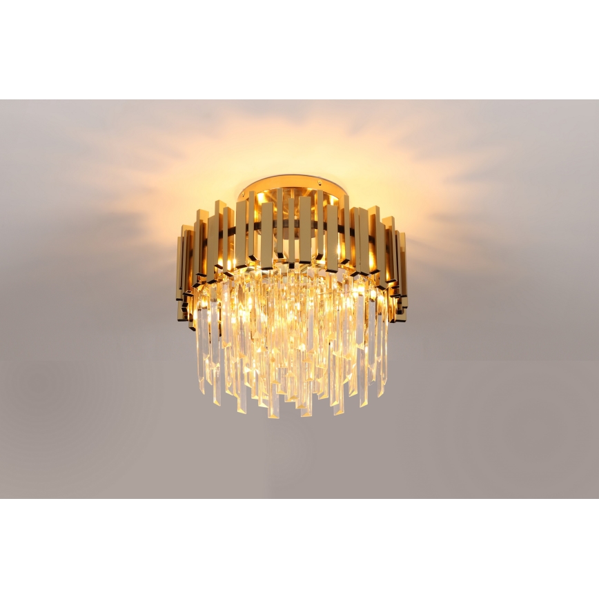 Brilagi - Φωτιστικό οροφής VERVE 4xE14/40W/230V Ø 40 cm χρυσό