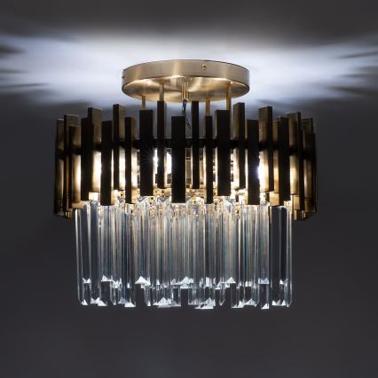 BRILAGI - Φωτιστικό οροφής VERVE 4xE14/40W/230V Ø 40 cm χρυσό