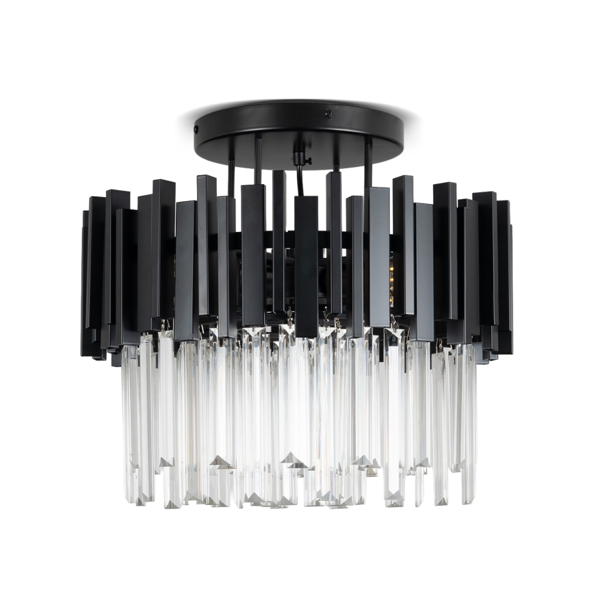 BRILAGI - Φωτιστικό οροφής VERVE 4xE14/40W/230V Ø 40 εκ. μαύρο