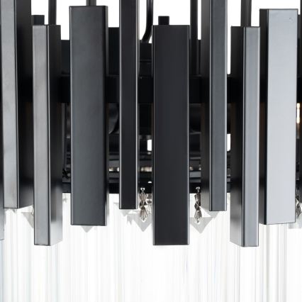 BRILAGI - Φωτιστικό οροφής VERVE 4xE14/40W/230V Ø 40 εκ. μαύρο