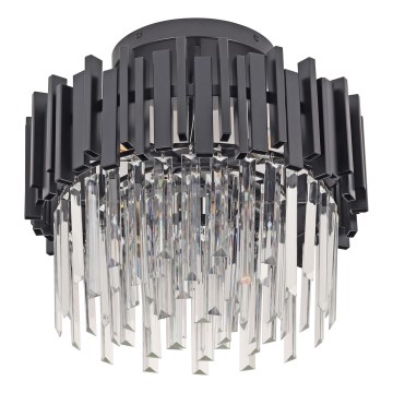 Brilagi - Φωτιστικό οροφής VERVE, 6xE14/40W/230V, διάμ. 60 cm, μαύρο