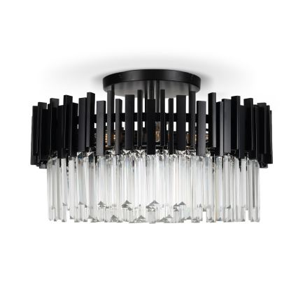 BRILAGI - Φωτιστικό οροφής VERVE, 6xE14/40W/230V, διάμ. 60 cm, μαύρο