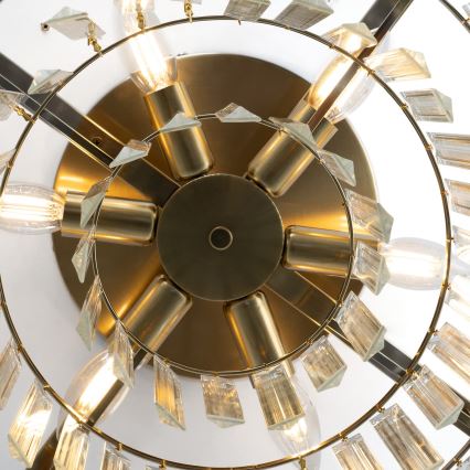 BRILAGI - Φωτιστικό οροφής VERVE 6xE14/40W/230V, διάμ. 60 cm, χρυσό