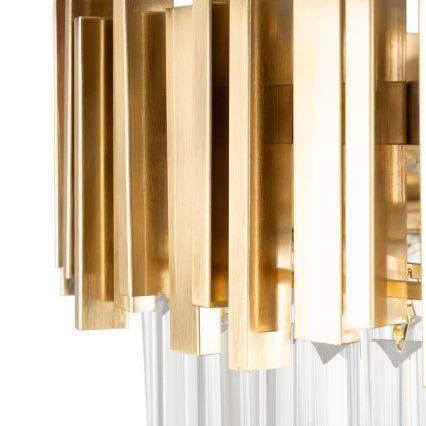 BRILAGI - Φωτιστικό οροφής VERVE 6xE14/40W/230V, διάμ. 60 cm, χρυσό