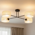 Brilagi - Φωτιστικό οροφής VIRGO 4xE14/40W/230V κρεμ/μαύρο