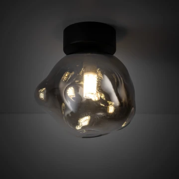 Brilagi - Φωτιστικό οροφής VULCANO 1xG9/8W/230V μαύρο/καπνιστό μαύρο