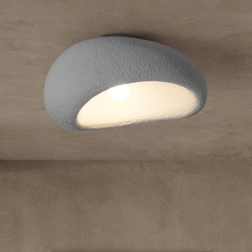 BRILAGI - Φωτιστικό οροφής WABI SABI 1xE27/60W/230V Ø 40 εκ. γκρι
