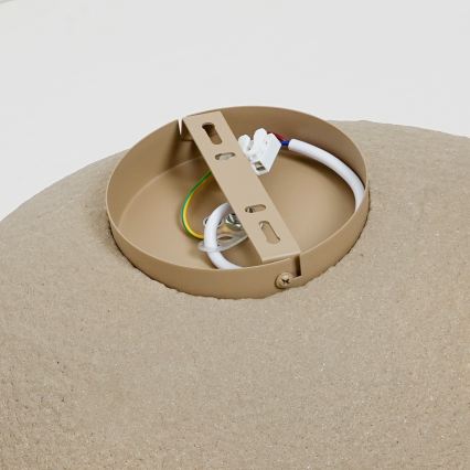 BRILAGI - Φωτιστικό οροφής WABI SABI 1xE27/60W/230V διάμ. 50 cm μπεζ