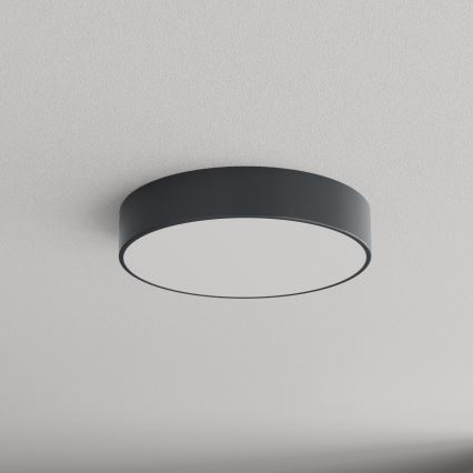 Brilagi - Φωτιστικό οροφής μπάνιου CLARE 3xE27/24W/230V Ø 40 cm ανθρακί IP54