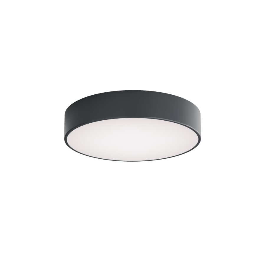 Brilagi - Φωτιστικό οροφής μπάνιου CLARE 3xE27/24W/230V Ø 40 cm ανθρακί IP54