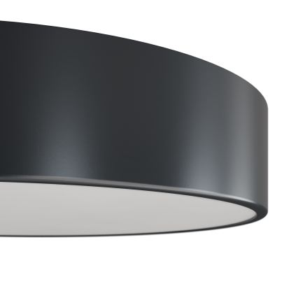 Brilagi - Φωτιστικό οροφής μπάνιου CLARE 3xE27/24W/230V Ø 40 cm ανθρακί IP54