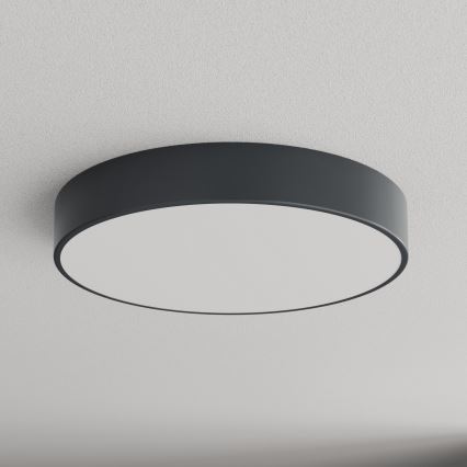 Brilagi - Φωτιστικό οροφής για μπάνιο CLARE 4xE27/24W/230V Ø 50 cm ανθρακί IP54