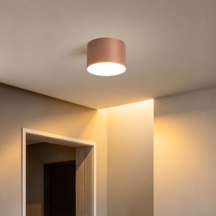 BRILAGI - Φωτιστικό οροφής για μπάνιο FORIS LED/9W/230V Ø 9 cm μπρονζέ IP44 CRI 90