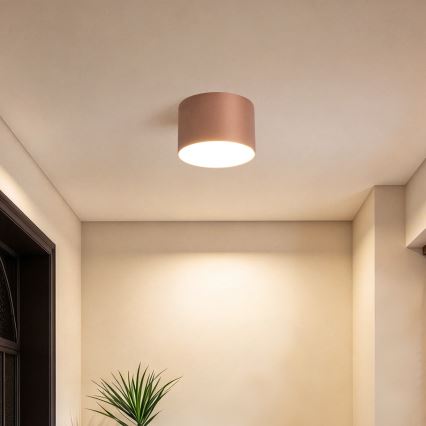 BRILAGI - Φωτιστικό οροφής για μπάνιο FORIS LED/9W/230V Ø 9 cm μπρονζέ IP44 CRI 90