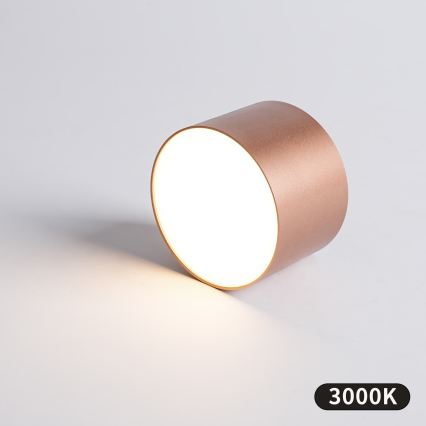 BRILAGI - Φωτιστικό οροφής για μπάνιο FORIS LED/9W/230V Ø 9 cm μπρονζέ IP44 CRI 90
