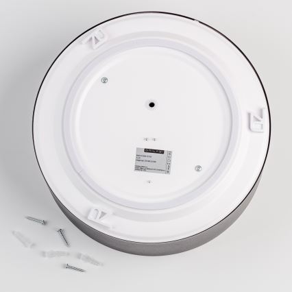 Brilagi - Φωτιστικό οροφής για μπάνιο POOL 2xE27/15W/230V Ø 30 cm IP54 μαύρο