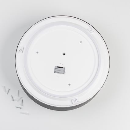 Brilagi - Φωτιστικό οροφής για μπάνιο POOL 3xE27/15W/230V Ø 40 cm IP54 μαύρο