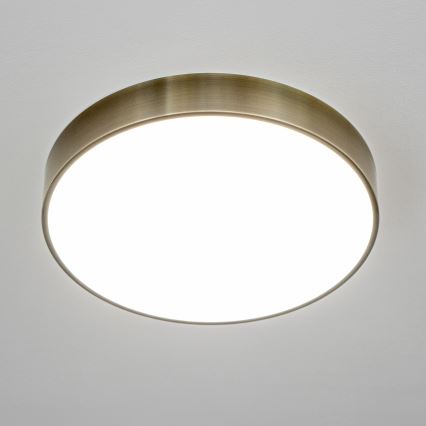 Brilagi - Φωτιστικό οροφής LED για μπάνιο POOL LED/36W/230V 3000/4000/5500K διάμ. 40 cm IP54 σε ορείχαλκο
