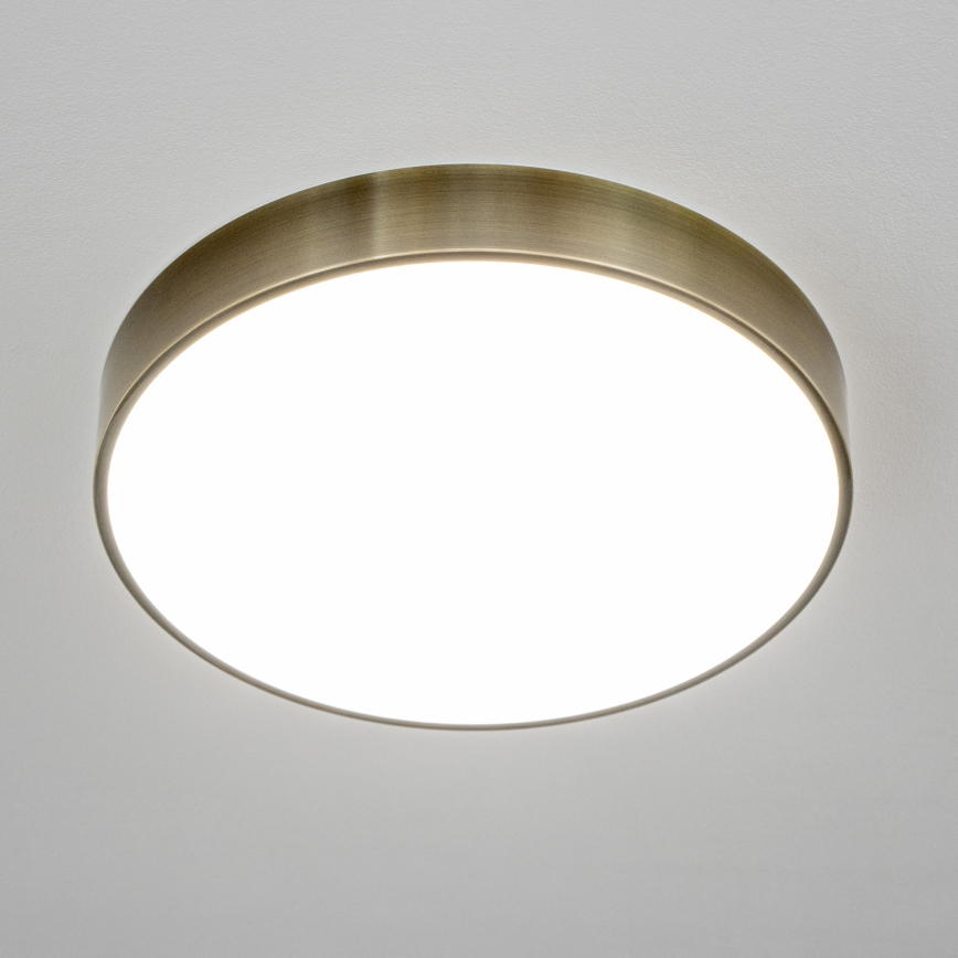 Brilagi - Φωτιστικό οροφής LED για μπάνιο POOL LED/36W/230V 3000/4000/5500K διάμ. 40 cm IP54 σε ορείχαλκο