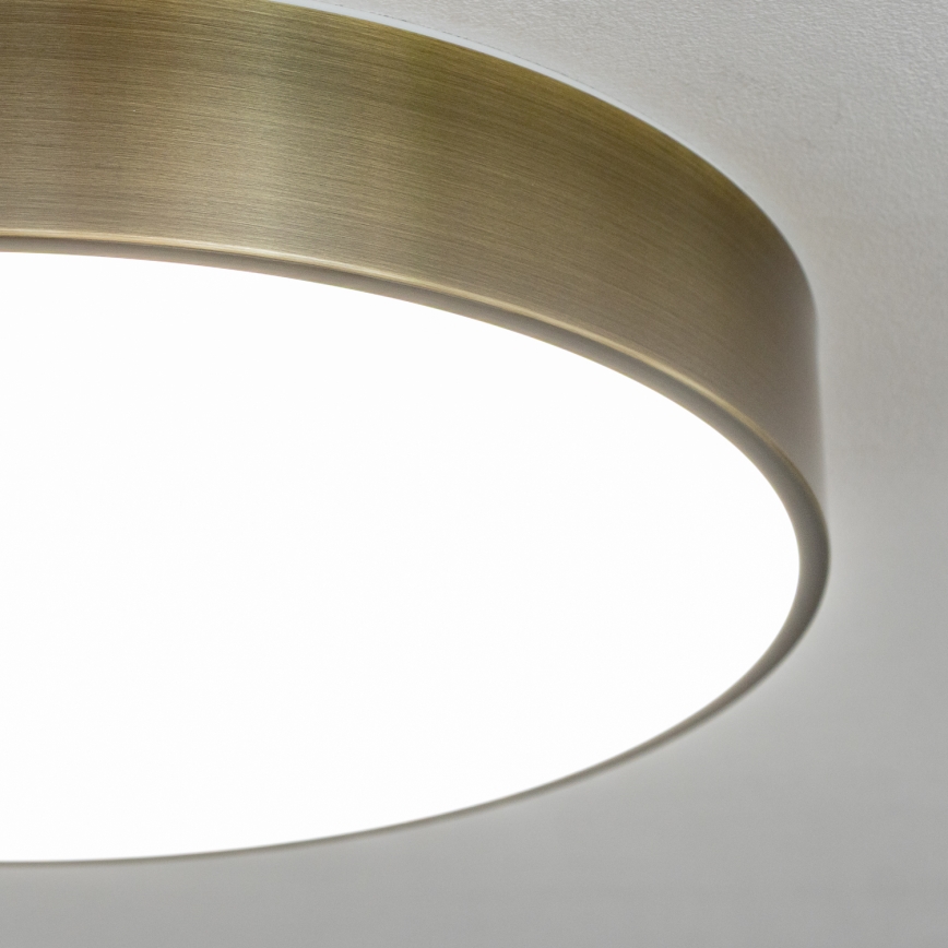 Brilagi - Φωτιστικό οροφής LED για μπάνιο POOL LED/36W/230V 3000/4000/5500K διάμ. 40 cm IP54 σε ορείχαλκο