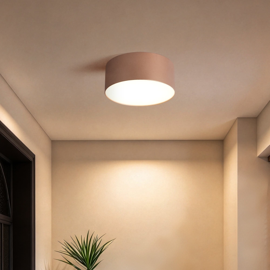BRILAGI - Φωτιστικό οροφής εξωτερικού χώρου FORIS LED/20W/230V Ø 15 εκ. μπρονζέ IP44
