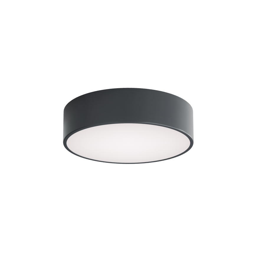 Brilagi - Φωτιστικό οροφής μπάνιου CLARE 2xE27/24W/230V Ø 30 εκ. ανθρακί IP54