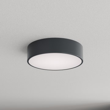 Brilagi - Φωτιστικό οροφής μπάνιου CLARE 2xE27/24W/230V Ø 30 εκ. ανθρακί IP54