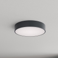 Brilagi - Φωτιστικό οροφής μπάνιου CLARE 3xE27/24W/230V Ø 40 cm ανθρακί IP54