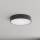 Brilagi - Φωτιστικό οροφής μπάνιου CLARE 3xE27/24W/230V Ø 40 cm ανθρακί IP54