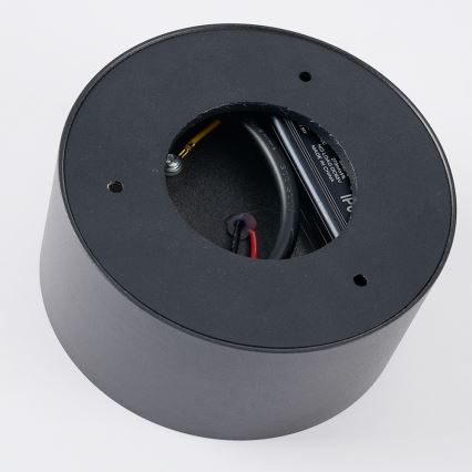 Brilagi - LED φωτιστικό οροφής μπάνιου FORIS LED/14W/230V, διάμετρος 12 cm, ανθρακί, IP44