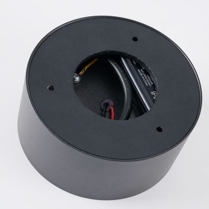 Brilagi - LED φωτιστικό οροφής για μπάνιο FORIS LED/9W/230V Ø 9 cm ανθρακί IP44 CRI 90