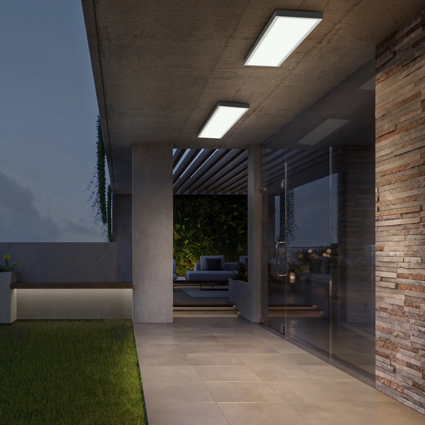 Brilagi - Φωτιστικό οροφής μπάνιου LED FRAME LED/50W/230V 120x30 cm IP44 λευκό