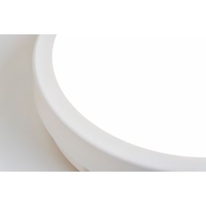 Brilagi - Φωτιστικό οροφής μπάνιου LED PERA LED/18W/230V διάμετρος 22 cm IP65 λευκό