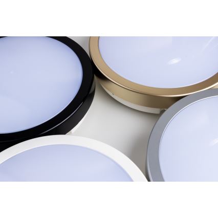 Brilagi - Φωτιστικό οροφής μπάνιου LED PERA LED/18W/230V διάμετρος 22 cm IP65 λευκό