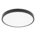 Brilagi - Φωτιστικό οροφής μπάνιου LED ZENNA LED/18W/230V Ø 29,5 cm IP44 ανθρακί