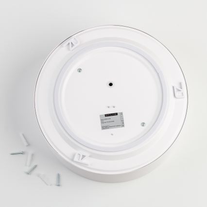 Brilagi - Φωτιστικό οροφής μπάνιου POOL 2xE27/15W/230V Ø 30 εκ. IP54 λευκό