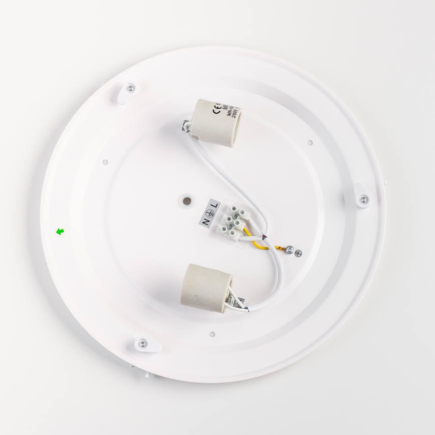 Brilagi - Φωτιστικό οροφής μπάνιου POOL, 2xE27/15W/230V, Ø 30 εκ., IP54, μπεζ