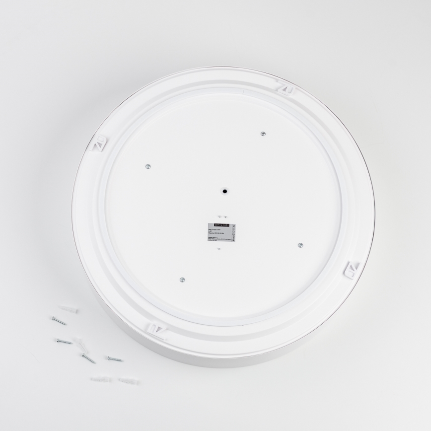 Brilagi - Φωτιστικό οροφής μπάνιου POOL 4xE27/15W/230V Ø 50 cm IP54 λευκό