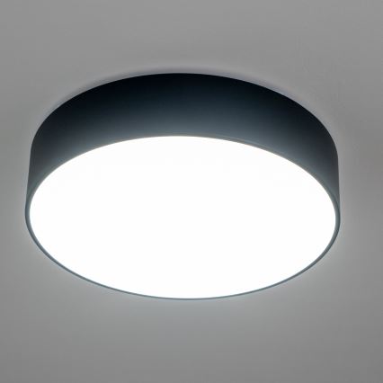 Brilagi - Φωτιστικό οροφής μπάνιου POOL 4xE27/15W/230V Ø 50 cm IP54 μαύρο