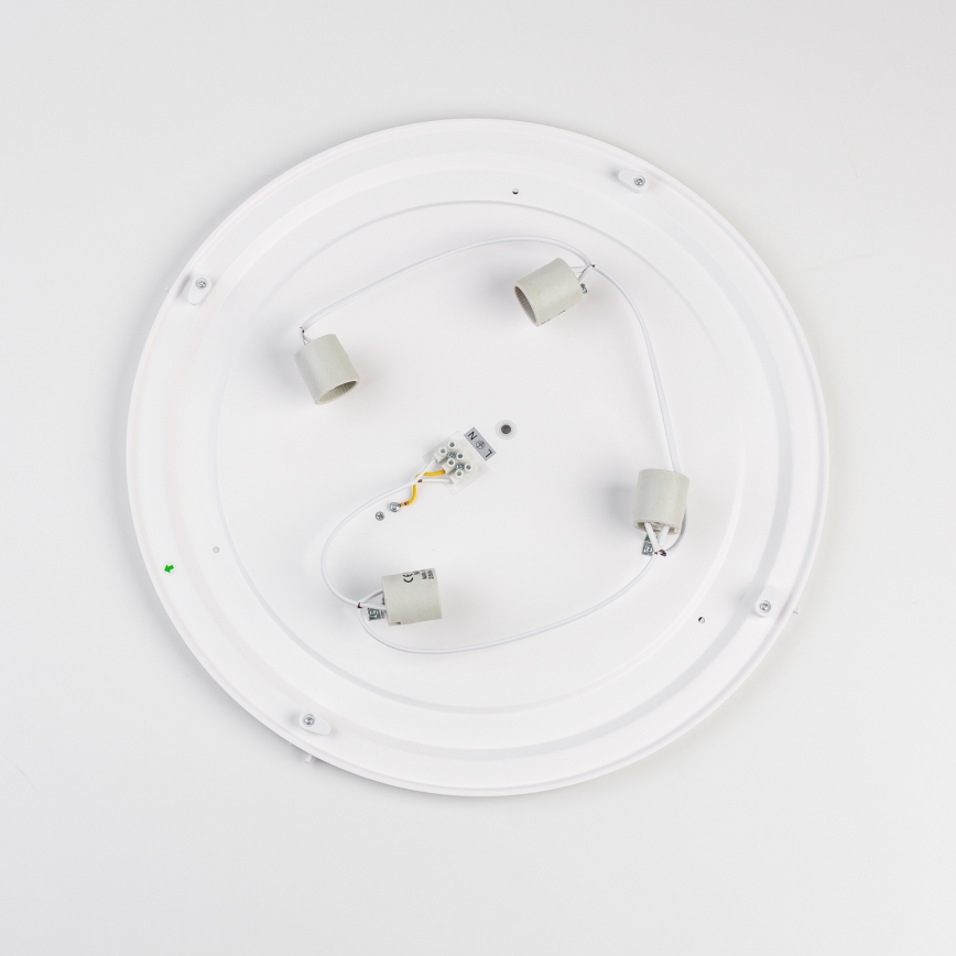Brilagi - Φωτιστικό οροφής μπάνιου POOL 4xE27/15W/230V Ø 50 cm IP54 μαύρο