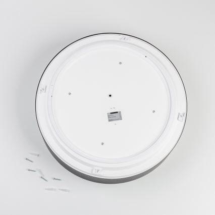 Brilagi - Φωτιστικό οροφής μπάνιου POOL 4xE27/15W/230V Ø 50 cm IP54 μαύρο