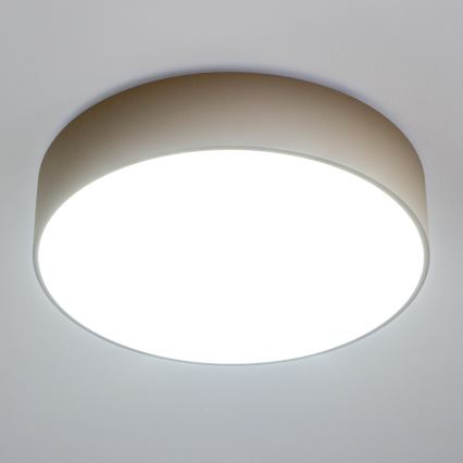 Brilagi - Φωτιστικό οροφής μπάνιου POOL 4xE27/15W/230V Ø 50 cm IP54 μπεζ