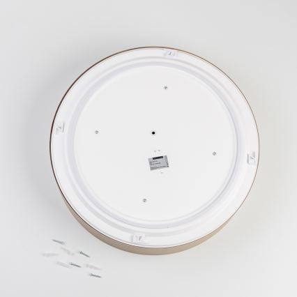 Brilagi - Φωτιστικό οροφής μπάνιου POOL 4xE27/15W/230V Ø 50 cm IP54 μπεζ