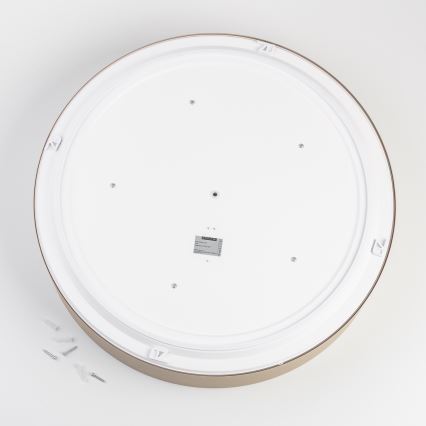 Brilagi - Φωτιστικό οροφής μπάνιου POOL 5xE27/15W/230V Ø 60 εκ. IP54 μπεζ