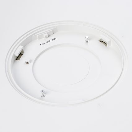 Brilagi - Φωτιστικό οροφής LED για μπάνιο POOL LED/24W/230V 3000/4000/5500K Ø 30 cm IP54 ματ χρώμιο
